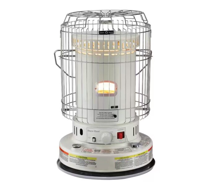Portable Convection Kerosene Heater Provides 23,800 Btu's of Warmth