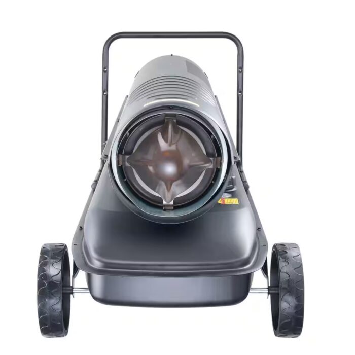 Kerosene Forced Heater 175,000 BTU Black Rotary Button Tank Top Forced Air Diesel Portable Corded Space Heater with Tank